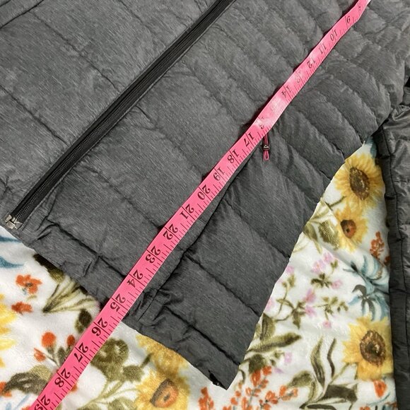 Paradox Quilted Down Jacket Womens S Black Duck Fill Full Zip Hooded Outdoor - Picture 6 of 9